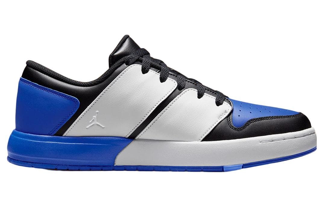 Ретро баскетбольные кроссовки Jordan Nu Retro 1 Low "Sport Royal" - изображение 2