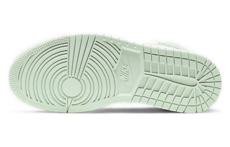 Ретро баскетбольные кроссовки Jordan Air Jordan 1 Mid "Spruce Aura" — фото 6