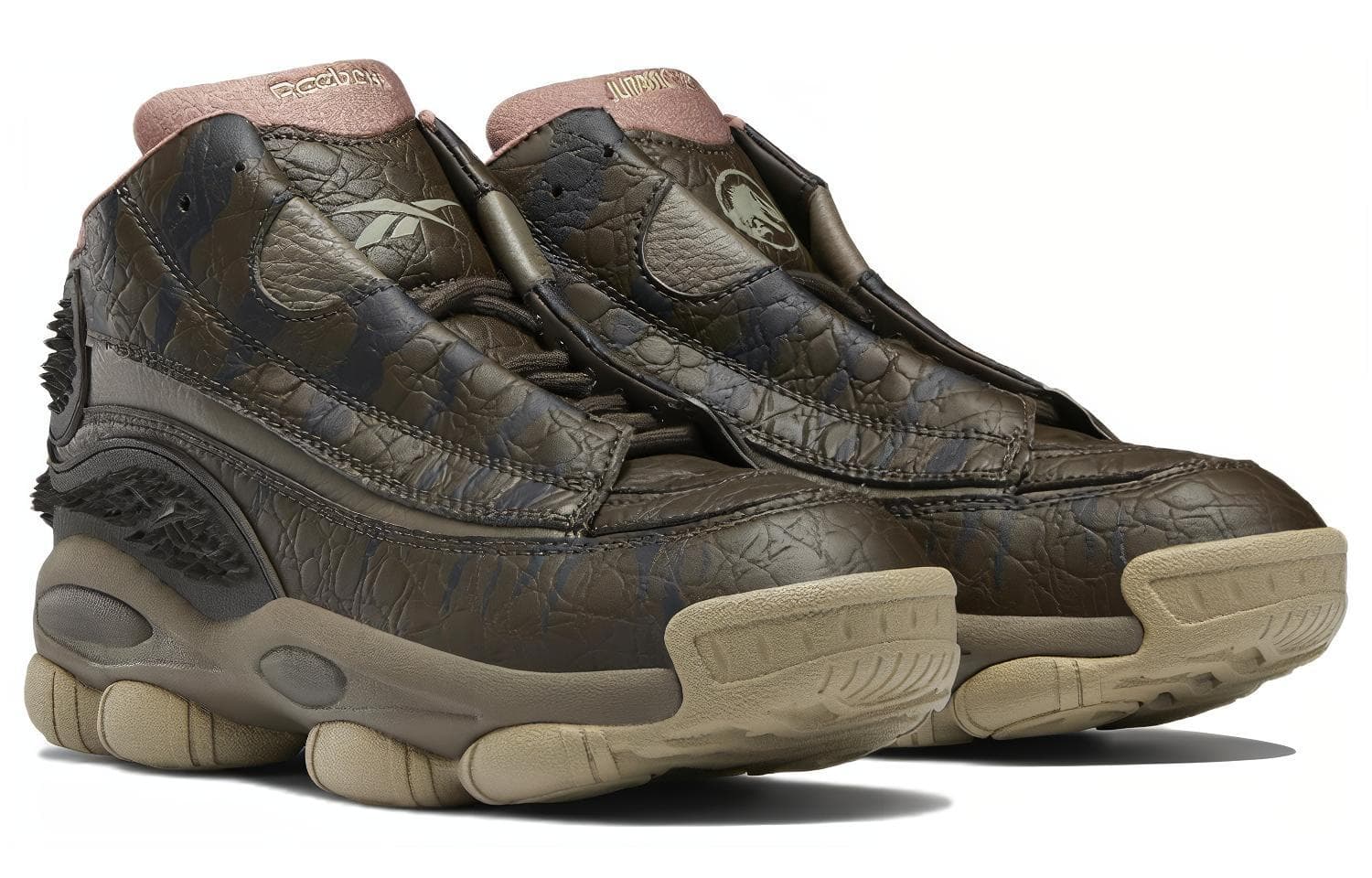 Ретро баскетбольные кроссовки Reebok Answer DMX "Giganotosaurus" - изображение 3
