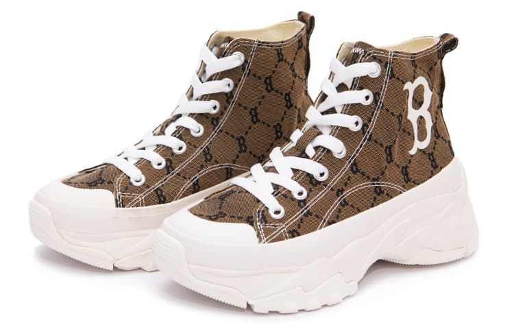 Кеды MLB Chunky High Mono Khaki - изображение 3