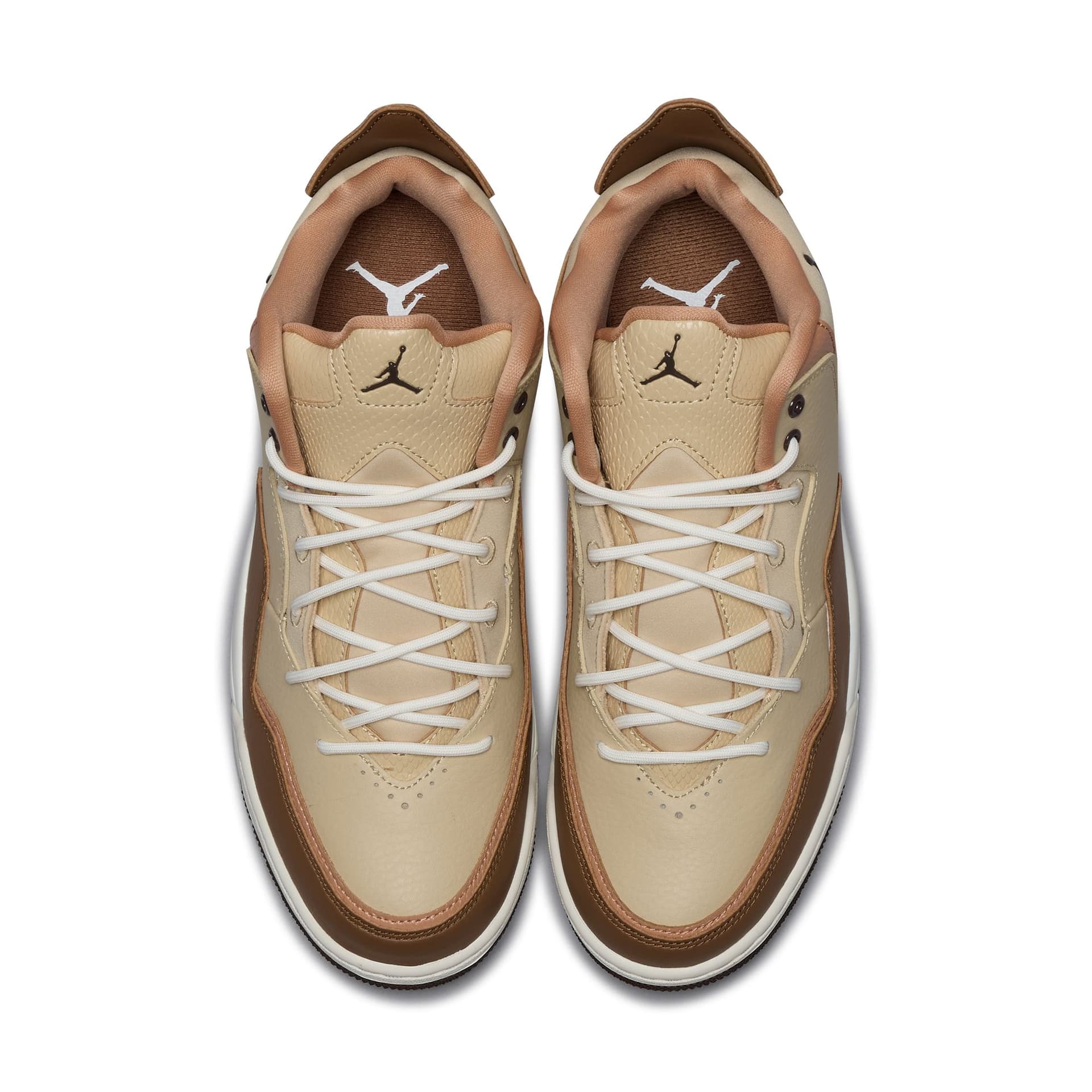 Ретро баскетбольные кроссовки Jordan Courtside 23 Brown - изображение 3
