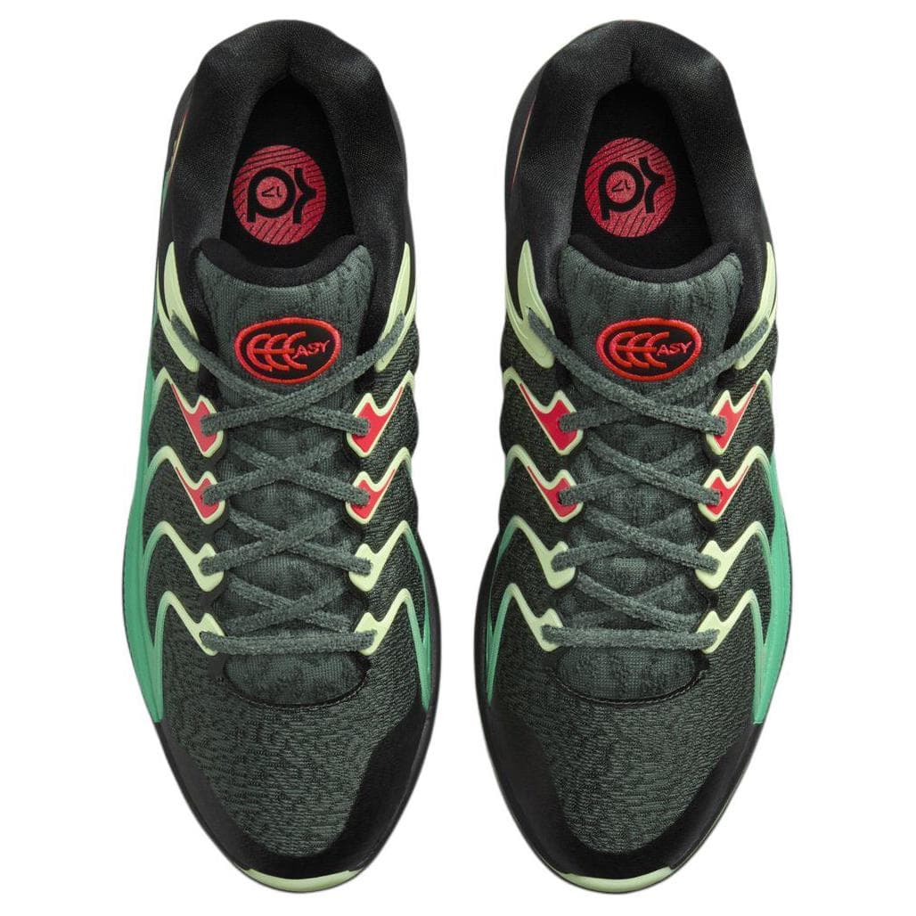 Кроссовки для баскетбола Nike KD 17 Противоскользящие устойчивые к истиранию низкие баскетбольные кроссовки для мужчин темно-зеленые - изображение 4