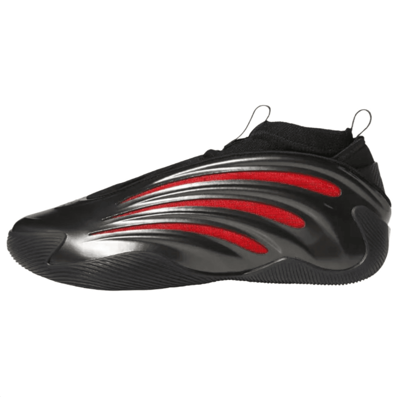 Кроссовки для баскетбола Adidas Harden Vol.9 MID Баскетбольные кроссовки Унисекс Черный Красный - изображение 1