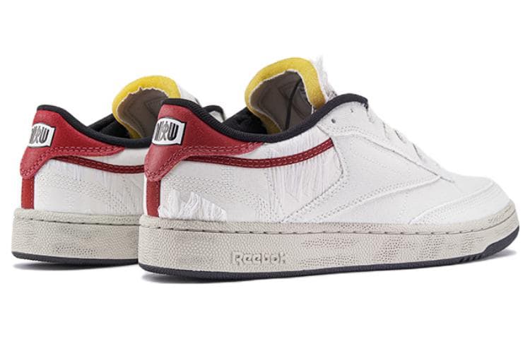Кроссовки Reebok Club C 85 White Red - изображение 5