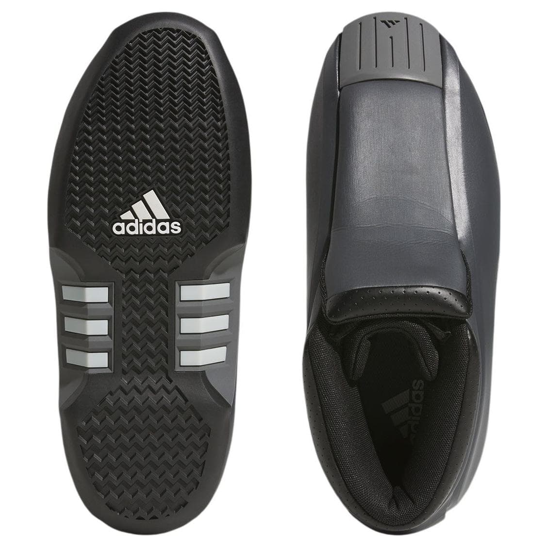 Ретро баскетбольные кроссовки Adidas Crazy 2 противоскользящие устойчивые к истиранию низкие винтажные баскетбольные кроссовки мужские темно-серый - изображение 5