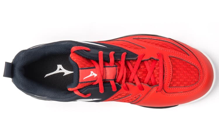 Кроссовки для спортзала Mizuno Dynablite Black Red White - изображение 4