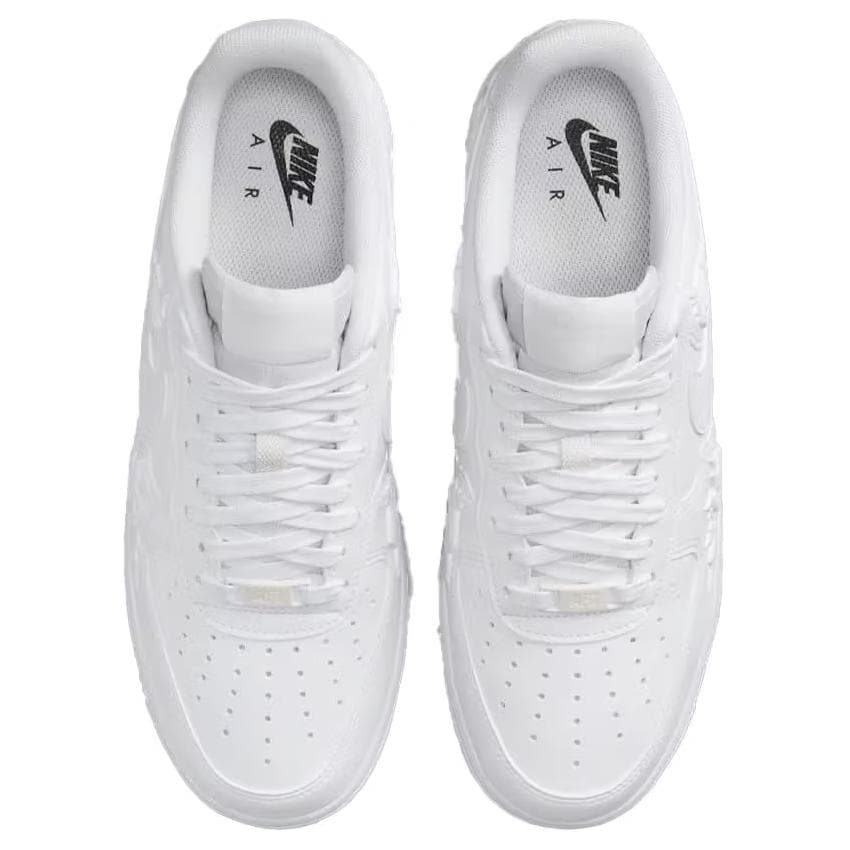 Кроссовки Nike Air Force 1 Slip Resistant Abrasion Resistant Низкие Кроссовки для скейтбординга Женские Белые - изображение 4