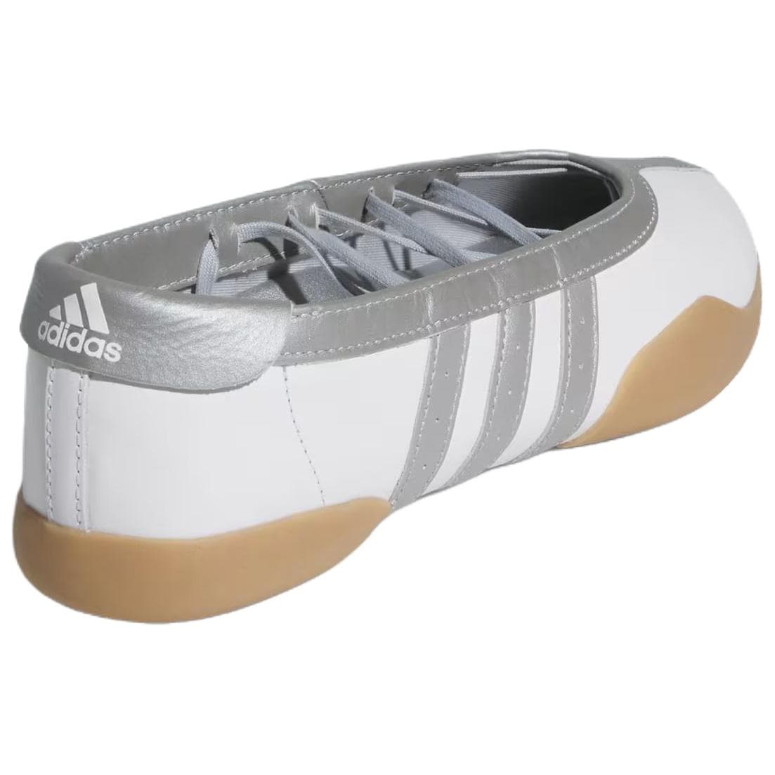 Кроссовки для спортзала Adidas Originals Тхэквондо Low Топ Тренировочные кроссовки Women's White Серый - изображение 4