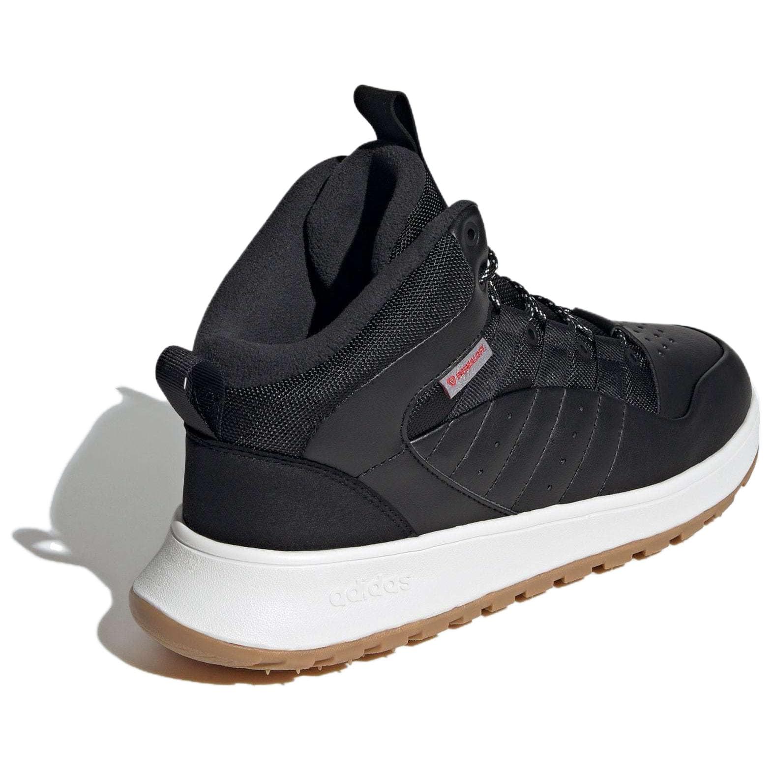 Кроссовки для баскетбола Adidas FUSION STORM 2,0 Противоскользящие Устойчивые к истиранию MID Топ Баскетбольные кроссовки Унисекс Черные - изображение 4