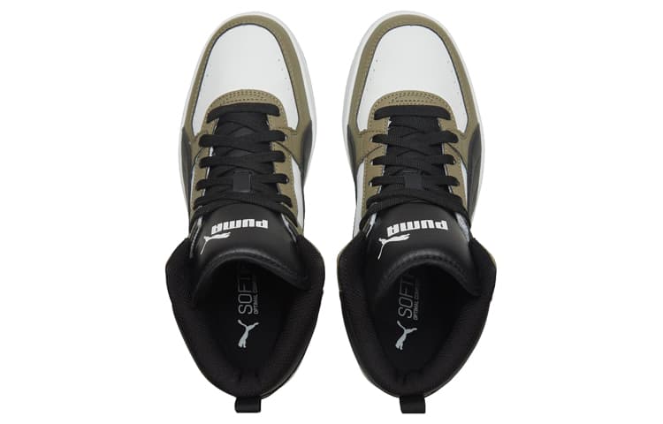 Кроссовки для баскетбола PUMA Rebound Mid Green - изображение 4