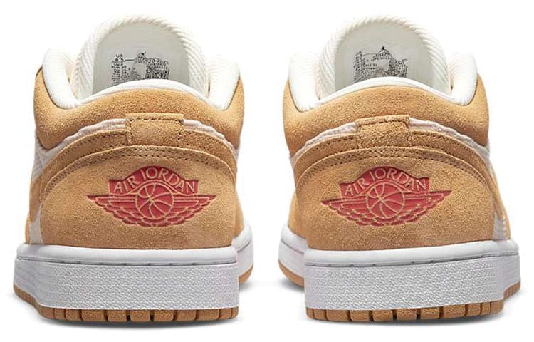 Ретро баскетбольные кроссовки Jordan Air Jordan 1 Low SE "Corduroy" - изображение 5