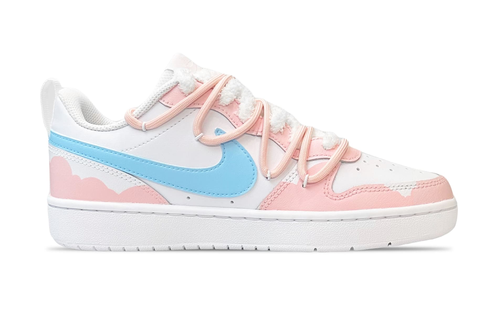 Кроссовки Nike Court Borough Low GS Pink - изображение 2