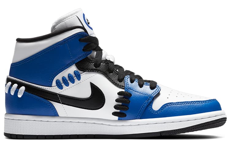 Ретро баскетбольные кроссовки Jordan Air Jordan 1 Mid SE "Game Royal" - изображение 2