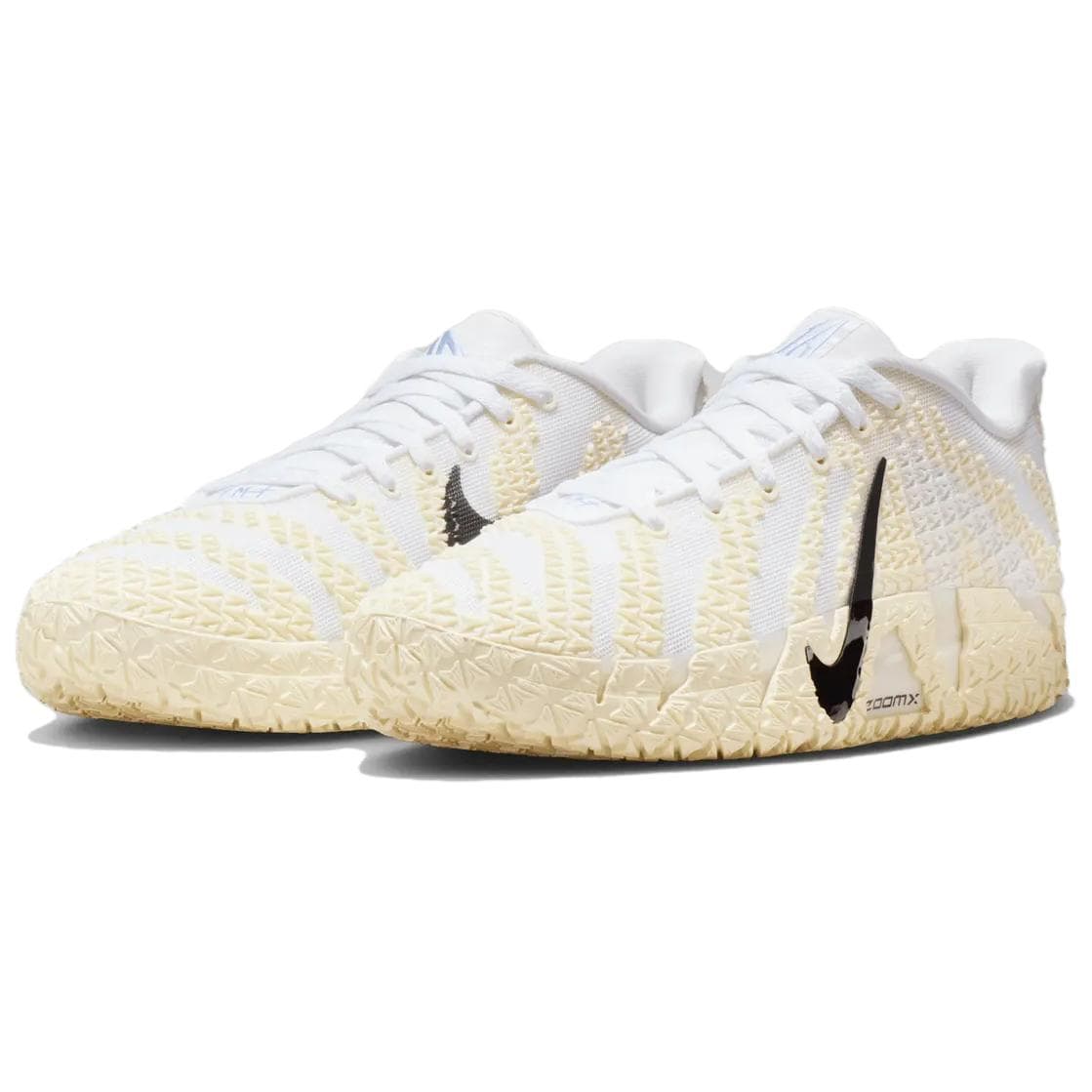 Кроссовки для баскетбола NIKE Ja 3 Oтскок Сцепление Баскетбольные кроссовки Мужской Белый - изображение 3