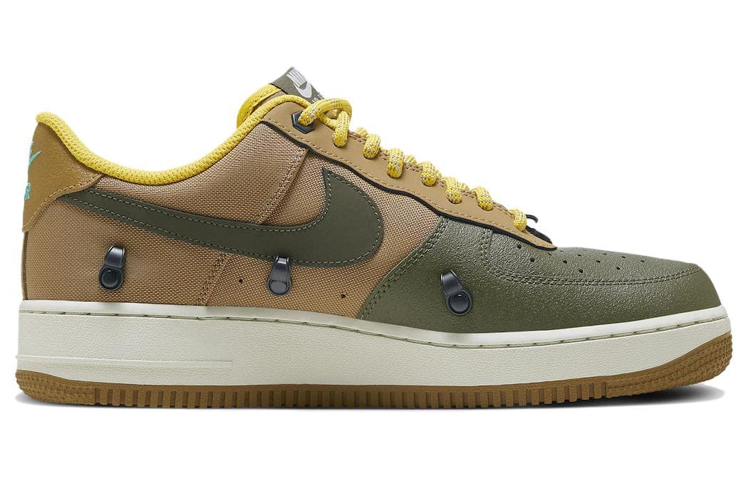 Кроссовки Nike Air Force 1 Low Brown Green — фото 2