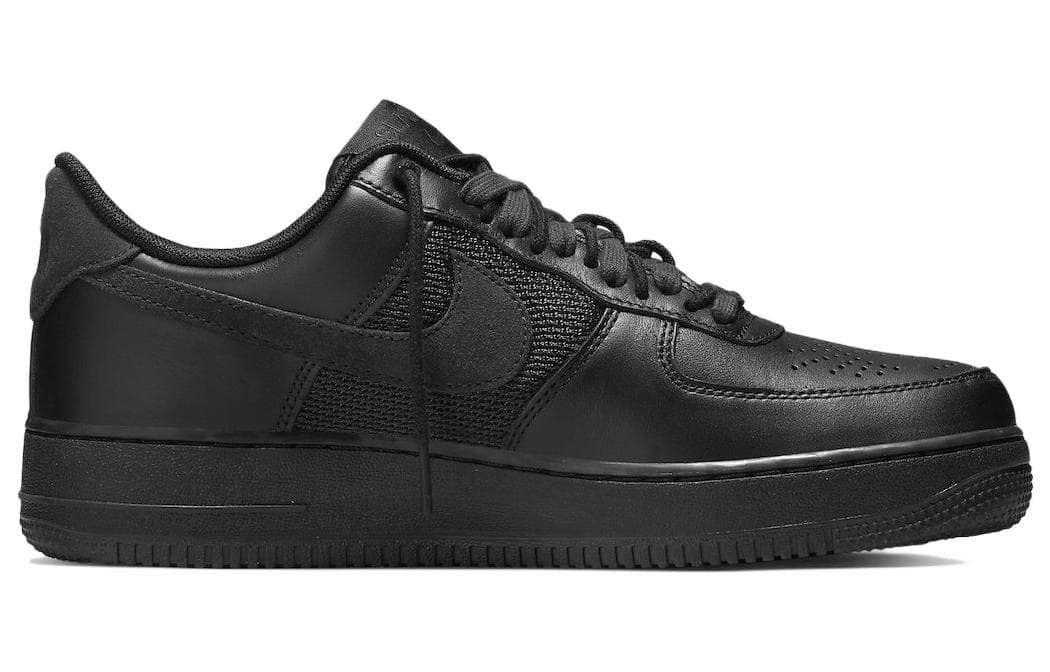 Кроссовки Slam Jam x Nike Air Force 1 Low Black — фото 2