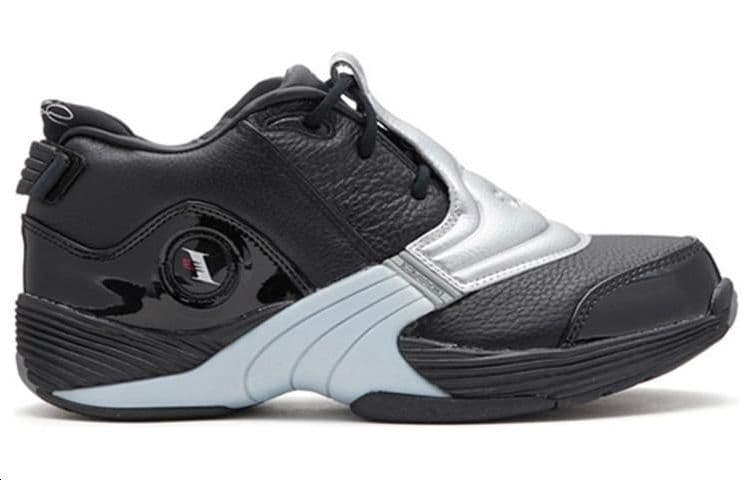 Ретро баскетбольные кроссовки Reebok Answer V Black Silver - изображение 2