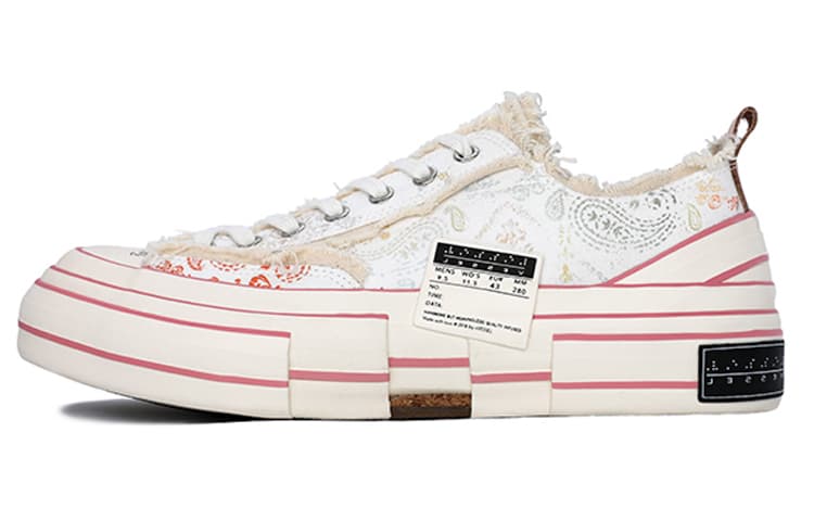 Кеды xVESSEL G.O.P. Lows Paisley Flourescencex - изображение 2