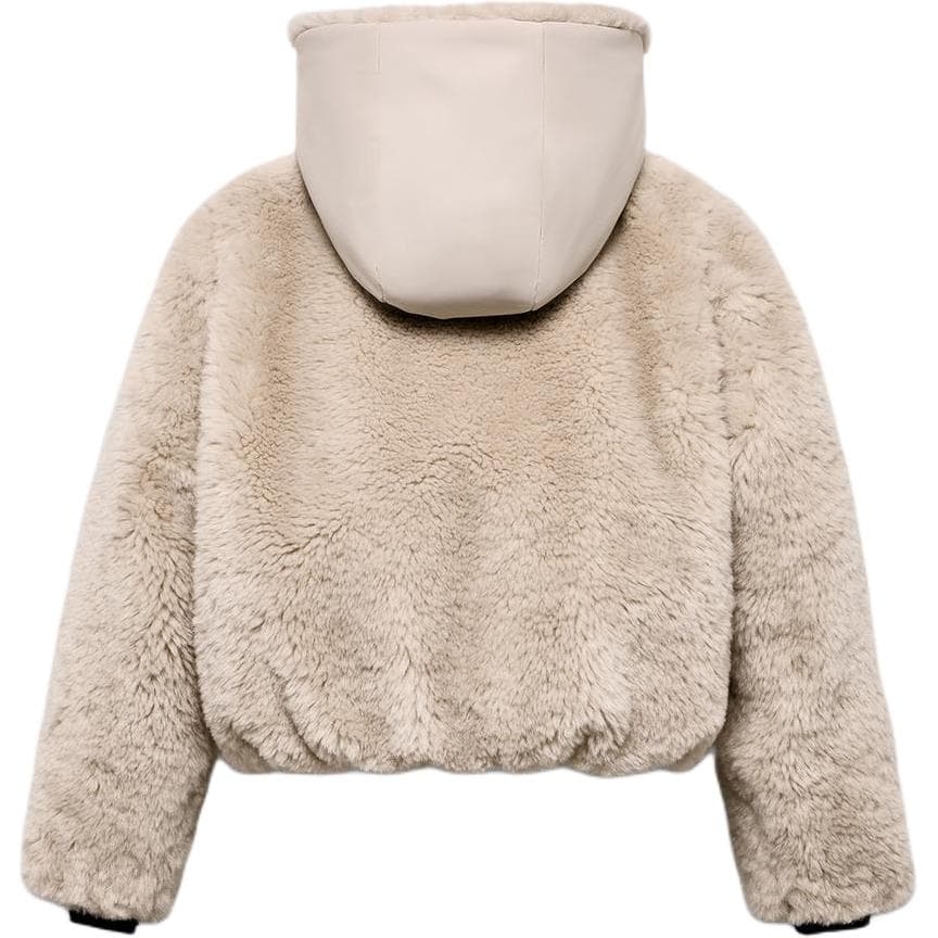 ZARA Skating Collection Бархатовое пальто женское - изображение 2