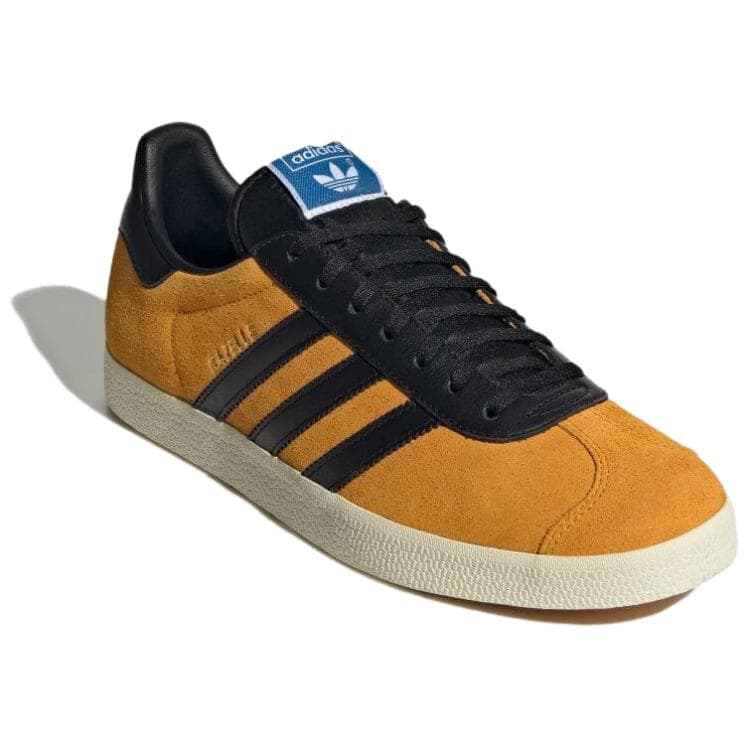 Кроссовки Adidas Originals Gazelle Low Топ Скейтборд Обувь Мужской Желтый - изображение 3