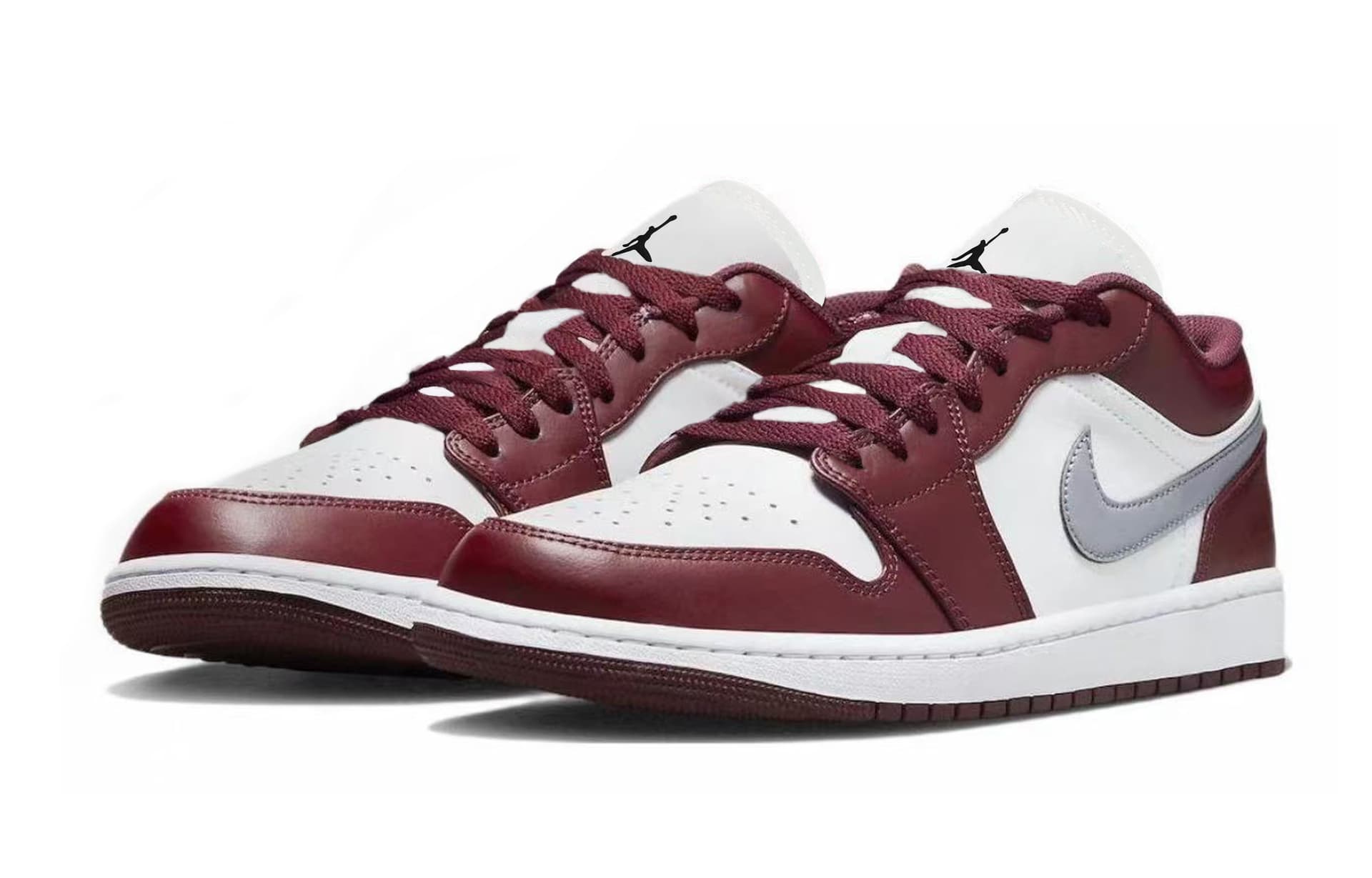 Ретро баскетбольные кроссовки Jordan Air Jordan 1 Low "Bordeaux" - изображение 3
