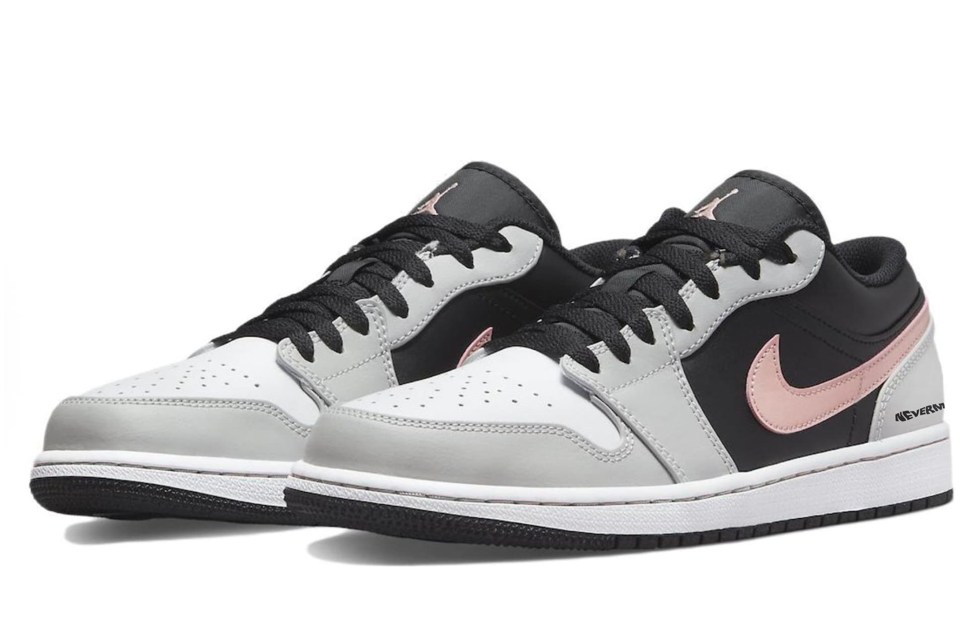 Ретро баскетбольные кроссовки Jordan 1 Low "Dior Pink" - изображение 3