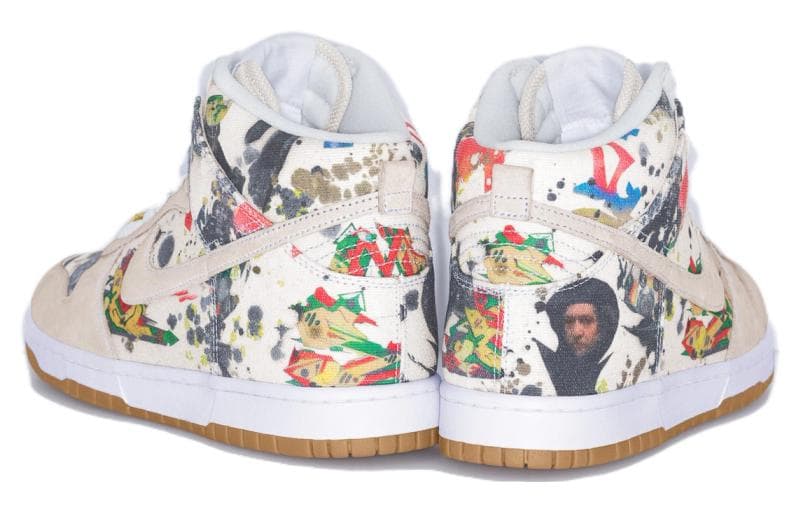 Кроссовки Supreme x Nike Dunk SB "Rammellzee" — фото 4