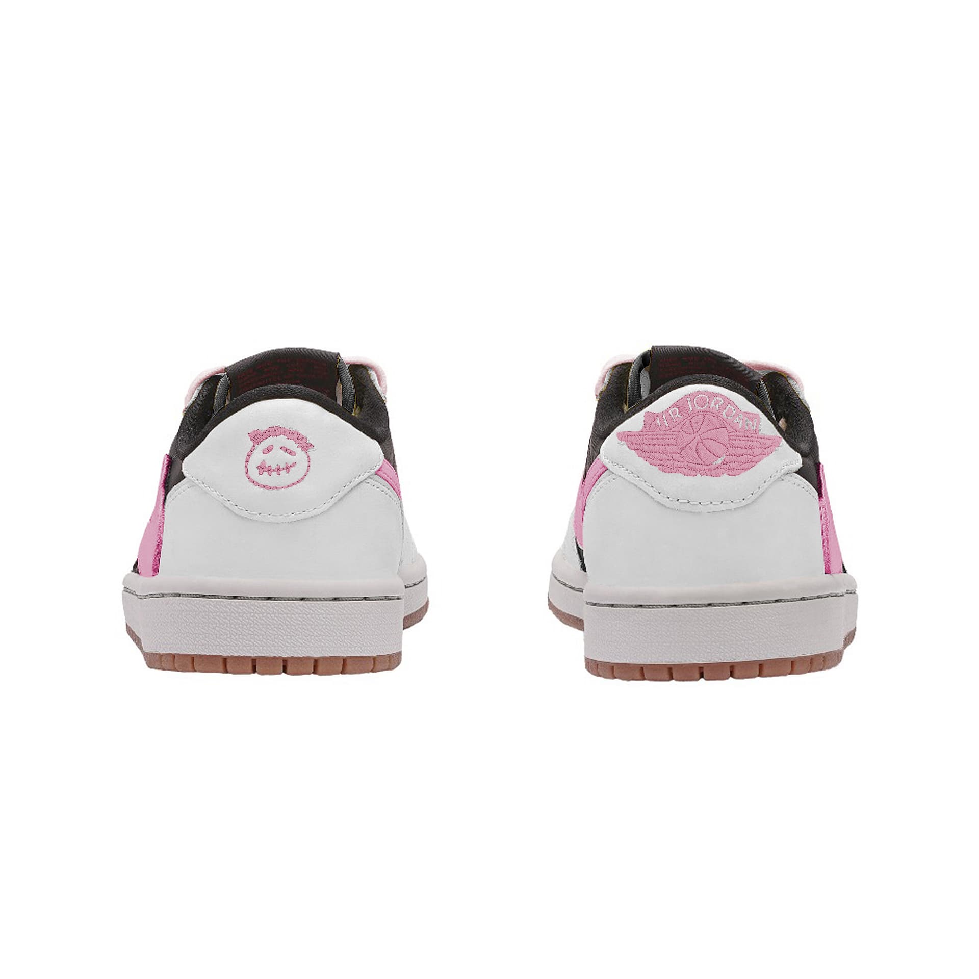 Ретро баскетбольные кроссовки Travis Scott x Air Jordan 1 Low - изображение 4
