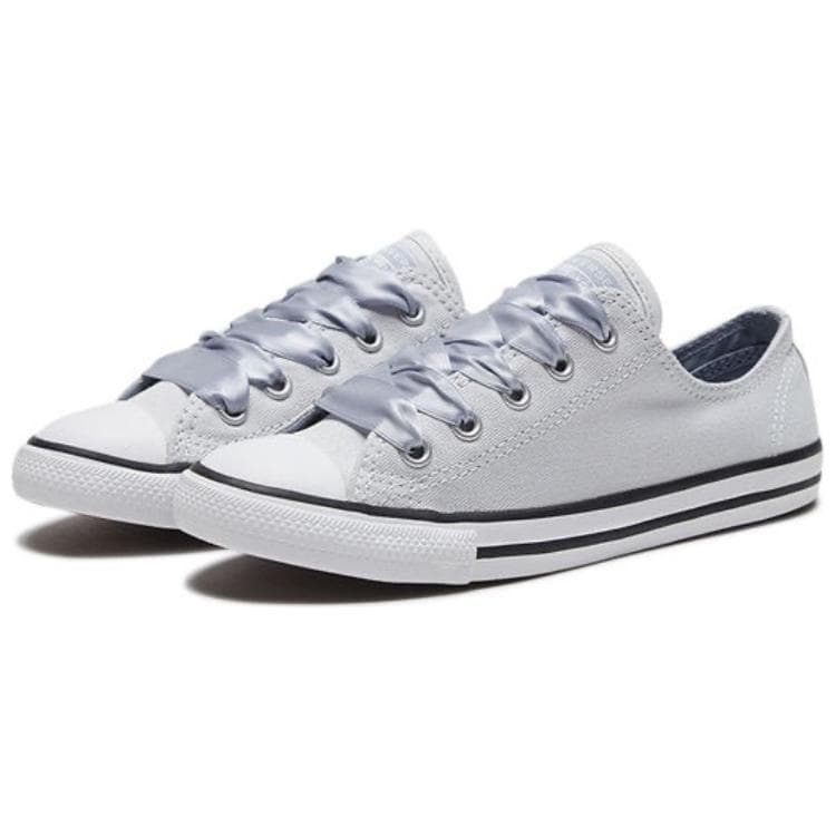 Кеды Converse ALL STAR Dainty Удобные и простые кеды низкой высоты для женщин серый - изображение 3