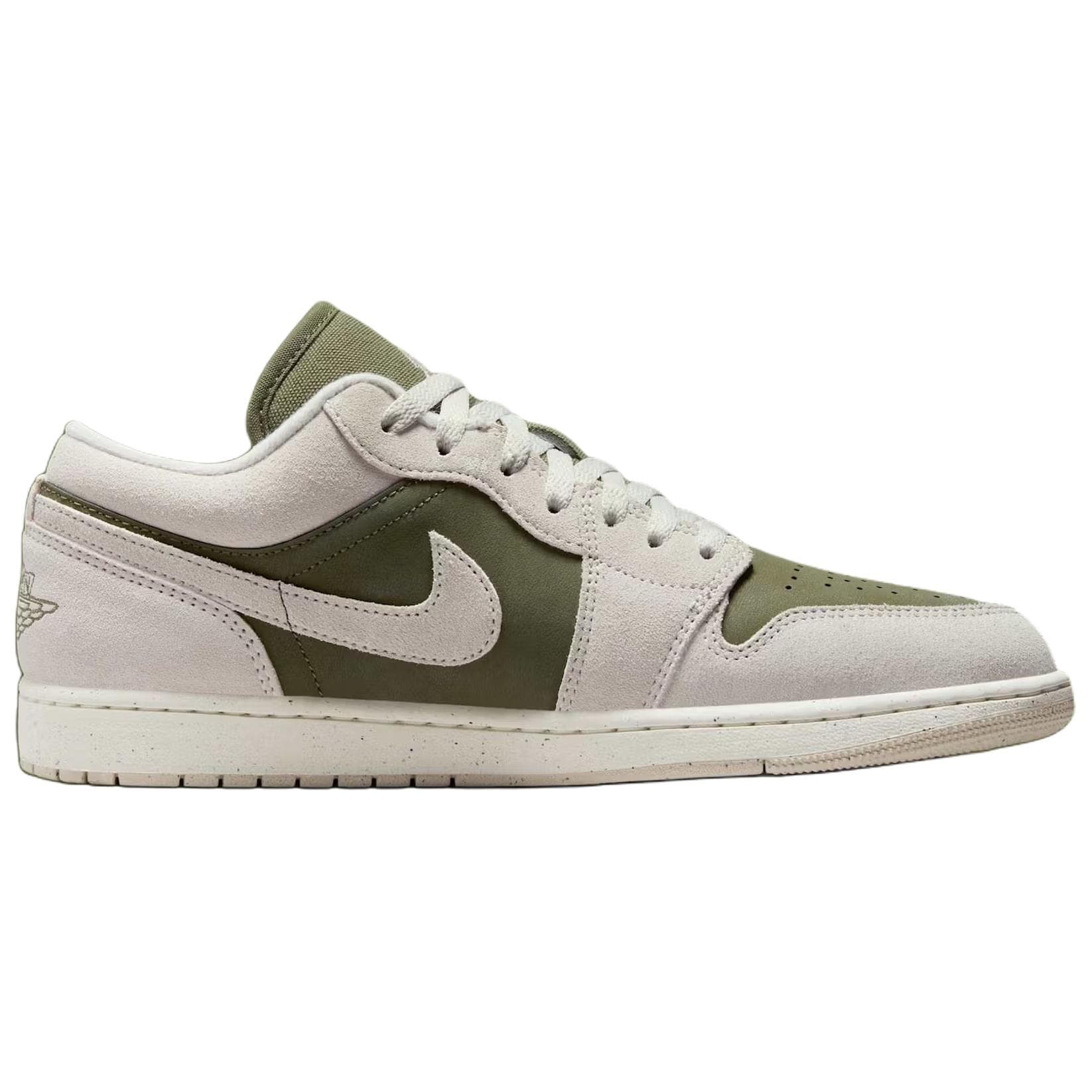 Ретро баскетбольные кроссовки Jordan Air Jordan 1 Low White Green - изображение 2