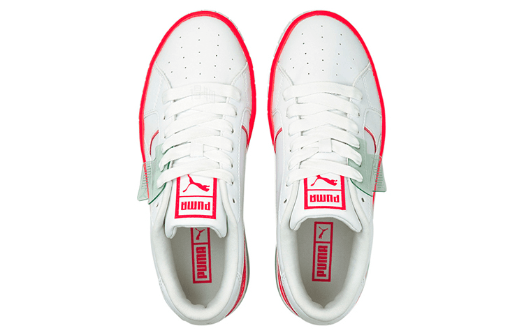 Кроссовки PUMA Cali White Green Orange - изображение 3