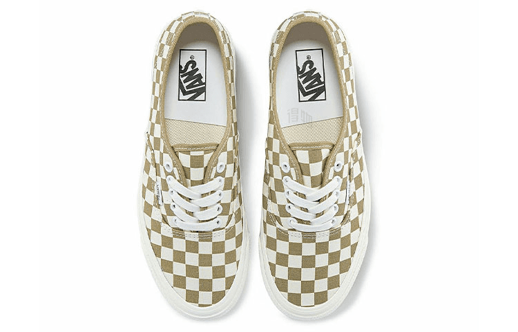 Кроссовки Vans Style 44 Brown White - изображение 3