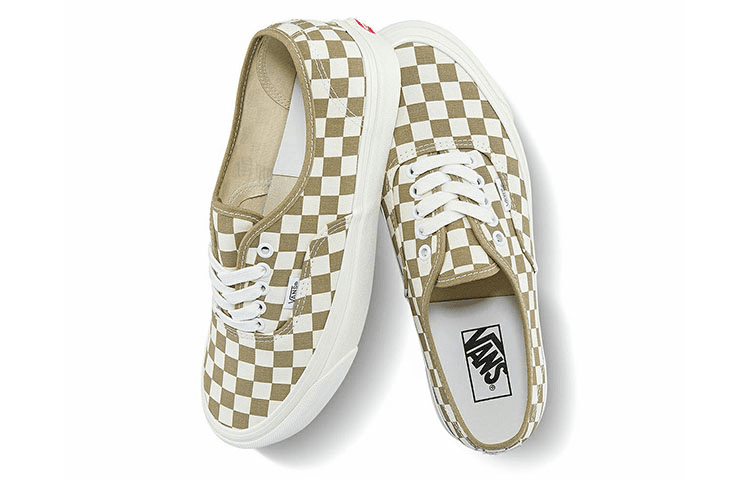 Кроссовки Vans Style 44 Brown White - изображение 4