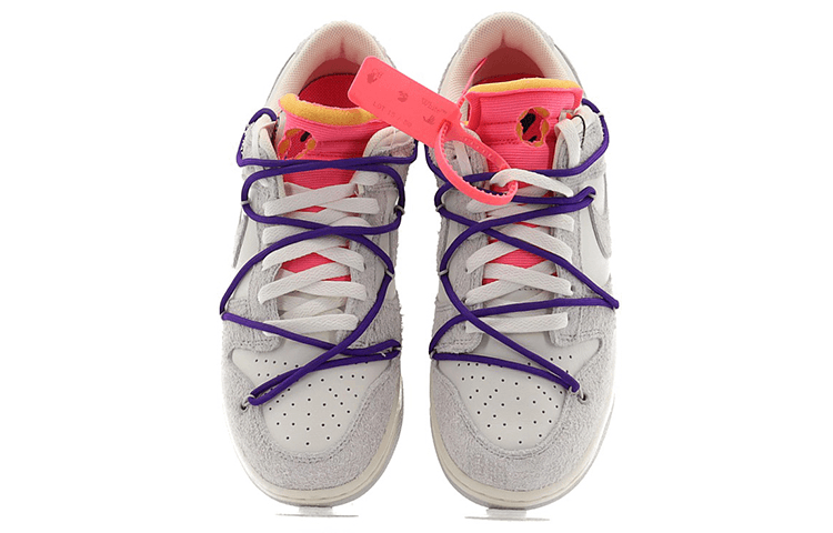 Кроссовки OFF-WHITE x Nike Dunk Low "The 50" NO.15 — фото 4