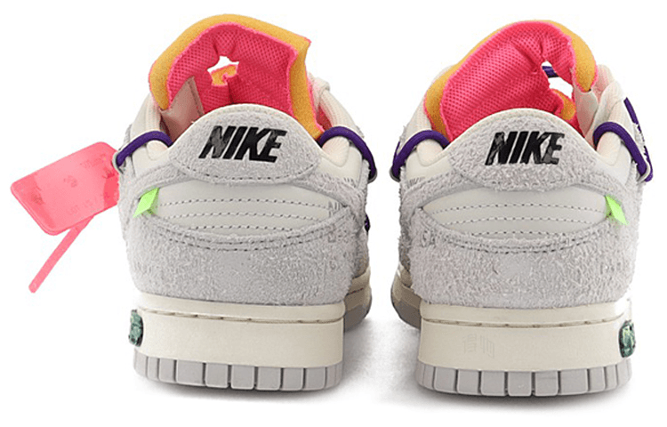 Кроссовки OFF-WHITE x Nike Dunk Low "The 50" NO.15 — фото 5
