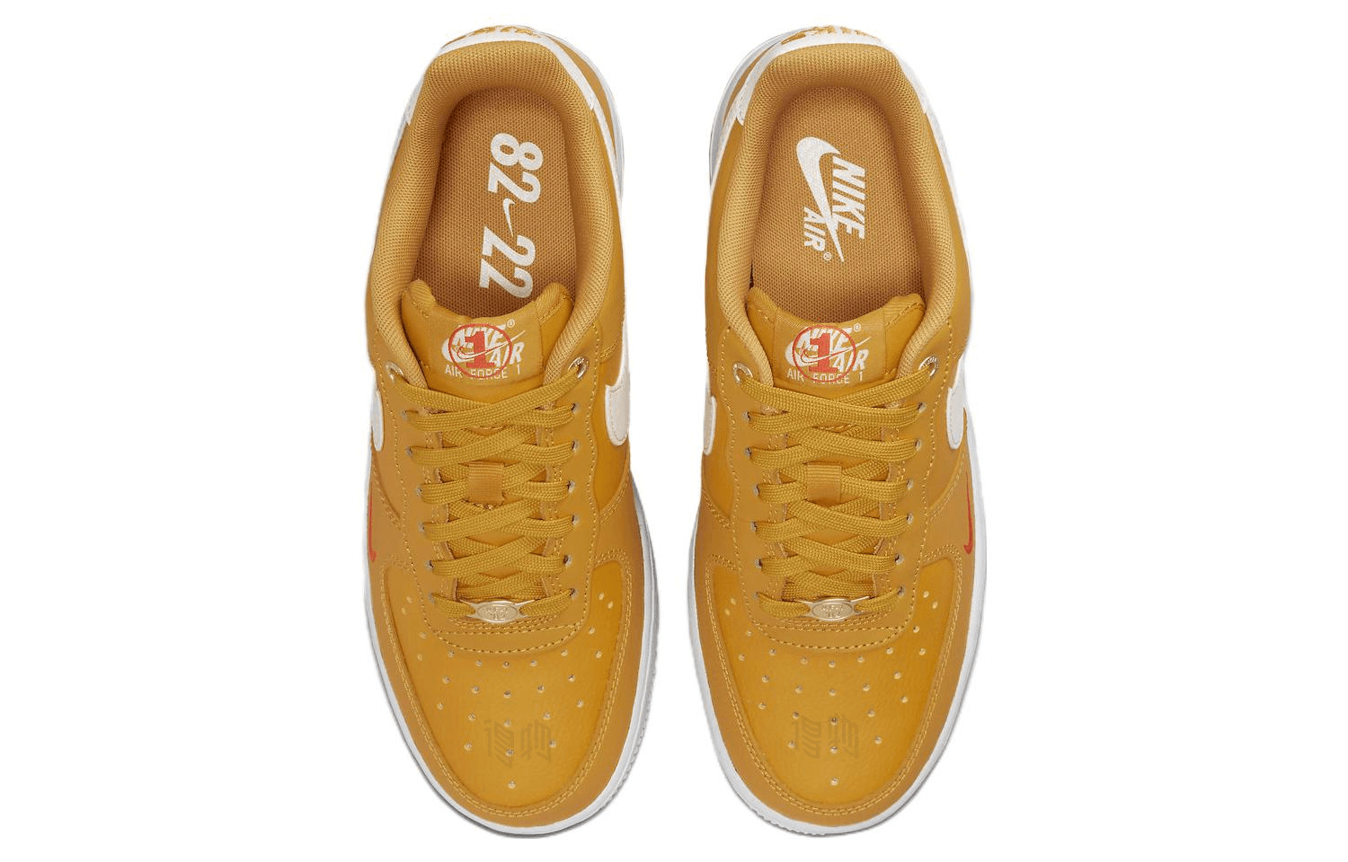 Кроссовки Nike Air Force 1 Low '07 SE Orange Yellow — фото 4