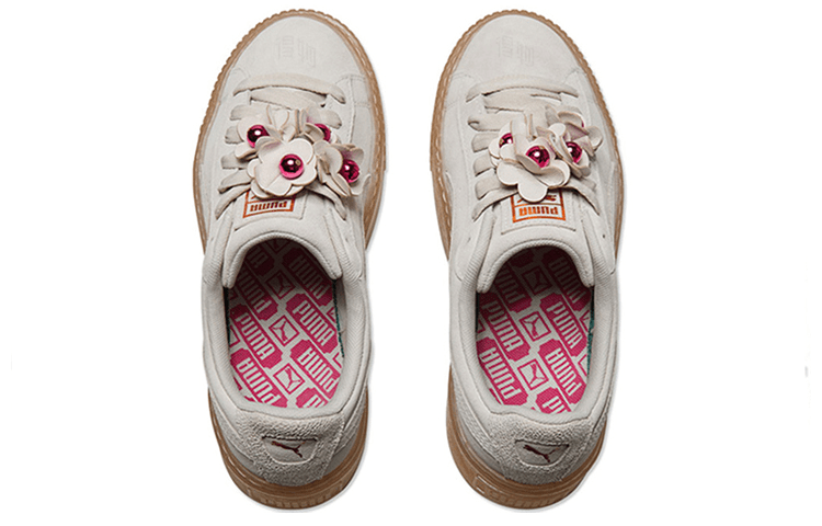 Кроссовки PUMA Suede Platform Flower Tassel - изображение 4