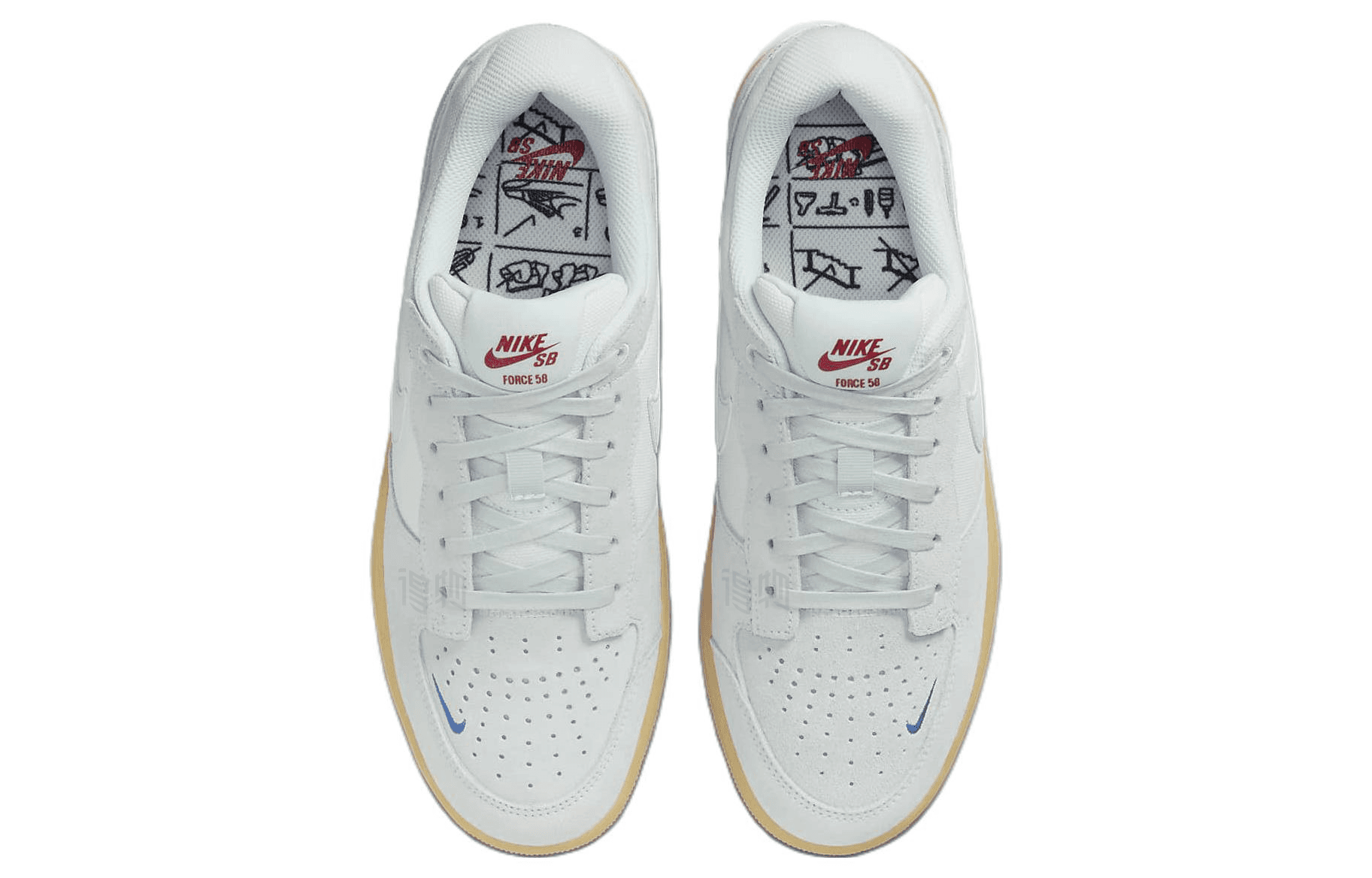 Кроссовки Nike SB Force 58 Grey - изображение 4