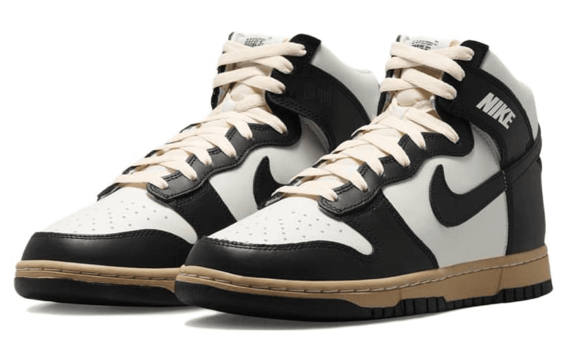 Кроссовки Nike Dunk SE High Black White Pink - изображение 3