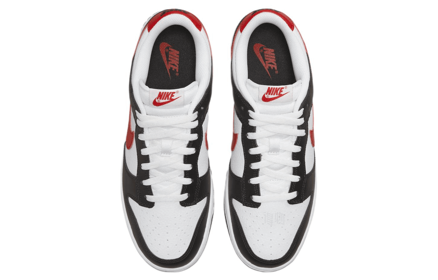 Кроссовки Nike Dunk Low Black Red White — фото 4