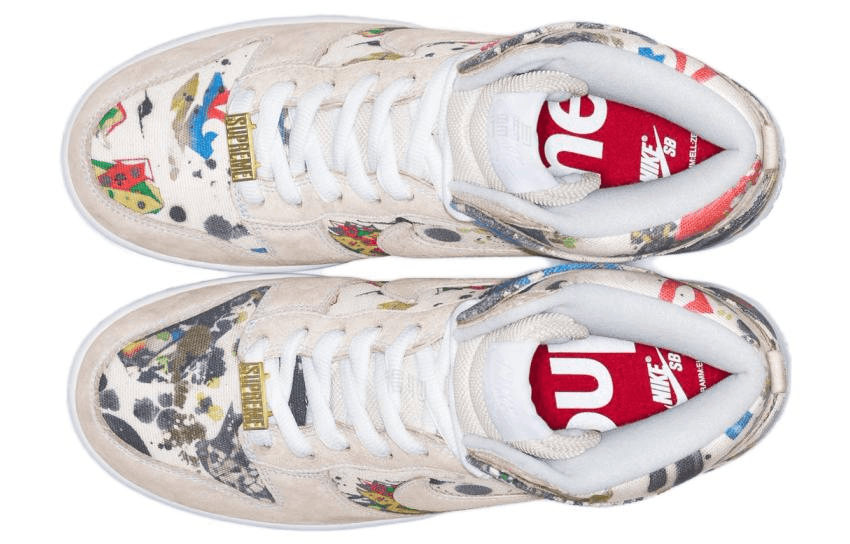 Кроссовки Supreme x Nike Dunk SB "Rammellzee" — фото 3