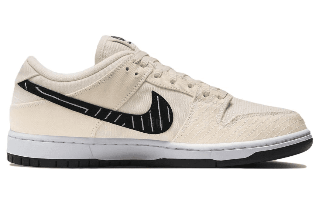 Кроссовки Albino & Preto x Nike Dunk SB Pro "Pearl White" - изображение 2
