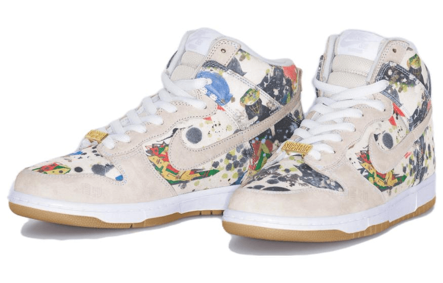 Кроссовки Supreme x Nike Dunk SB "Rammellzee" — фото 2
