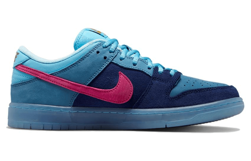 Кроссовки Run The Jewels x Nike Dunk SB Low Blue — фото 2