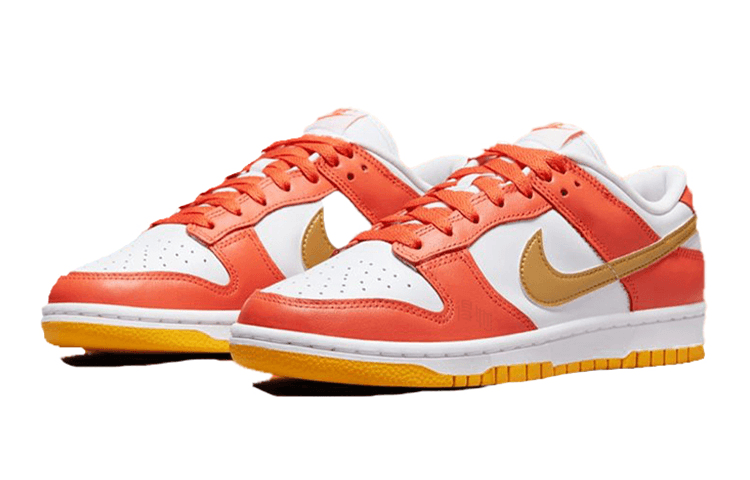Кроссовки Nike Dunk Low "Golden Orange" — фото 3