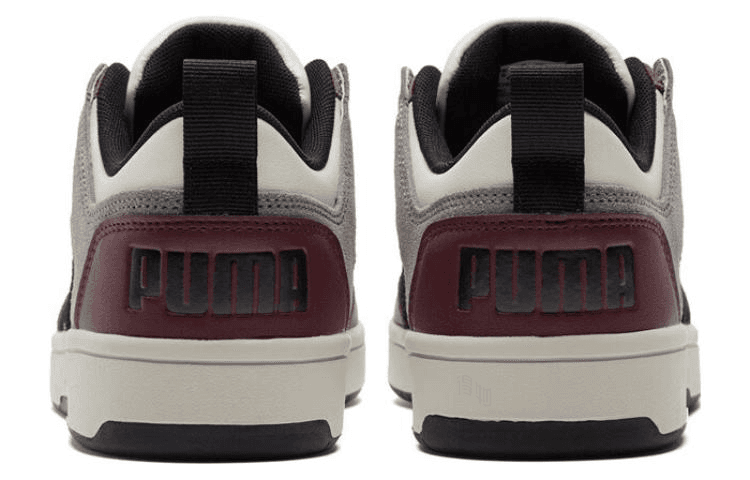 Кроссовки PUMA Rebound Layup Lo Black White Brown - изображение 5