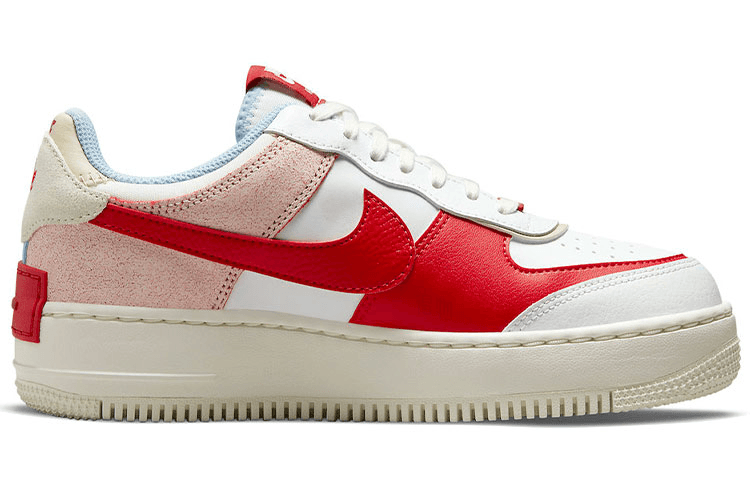Кроссовки Nike Air Force 1 Low Shadow White Red Blue - изображение 2