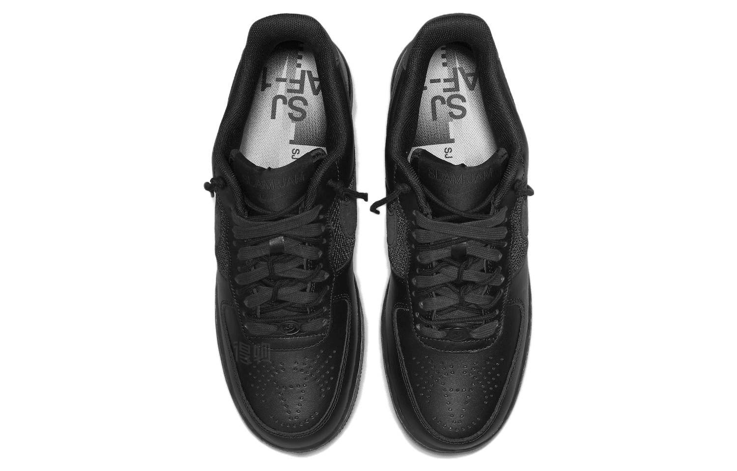 Кроссовки Slam Jam x Nike Air Force 1 Low Black — фото 4