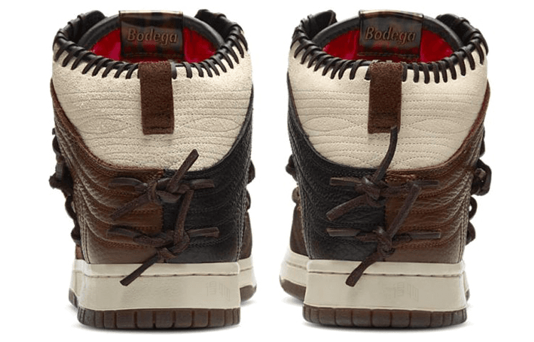 Кроссовки Bodega x Nike Dunk High "Legend" — фото 5