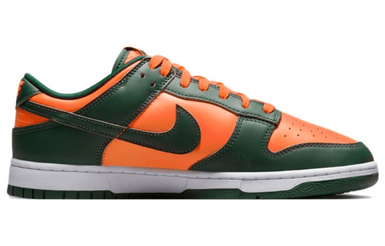 Кроссовки Nike Dunk Low Retro "Miami Hurricanes" — фото 2